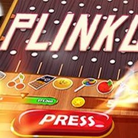 Logo of Plinko from BGAMING at Rich Palms Casino